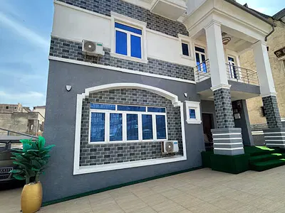 Fully Furnished 6-Bedroom Penthouse Duplex with BQ & Expansive Rooftop — Guzape District, Abuja