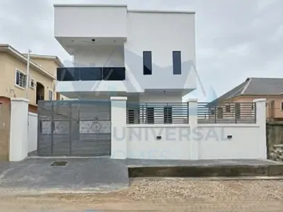 Newly Built 4 Bedroom Detached Duplex with BQ — Ago Palace, Isolo, Lagos