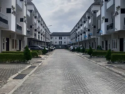 Amazing 4 Bedrooms Terrace Duplex with a BQ, Play Ground — Lekki, Lagos