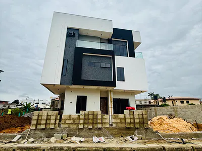 4 Bedroom Semi-Detached Duplex with BQ — Opebi, Ikeja, Lagos