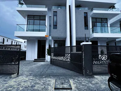 Newly Built 4 Bedroom Semi Detached Duplex with Boys Quarters — Lekki, Lagos