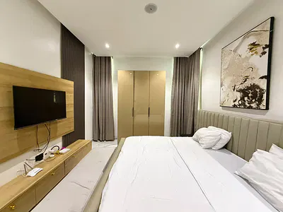 Standard Furnished Serviced 2 Bedroom Apartment Upstairs — Lekki, Lagos