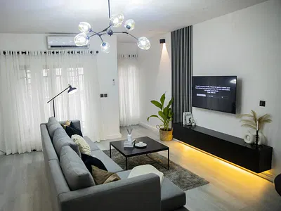 1 Bedroom Furnished Apartment Fully Service — Lekki, Lagos