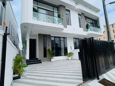 Newly Built Luxury 4 Bedroom Semi Detached Duplex with the Boys Quarte — Ikota GRA Lekki Lagos, Ikota, Lekki, Lagos