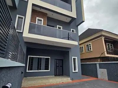 New 4 Bedroom Duplex with BQ — Estate, Adeniyi Jones, Ikeja, Lagos
