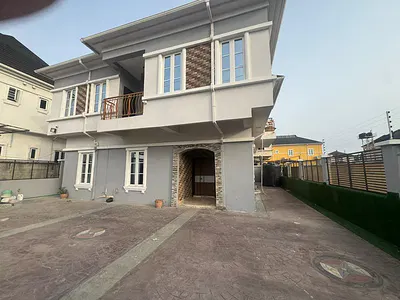 5-Bedroom Fully Detached House with a Room BQ — Lekki County Ikota, Lekki, Lagos