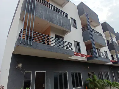 Brand New 4 Bedroom Terrace Duplex with a Room BQ — Guzape District, Abuja