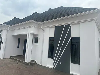 3 Bedroom Detached Bungalow with BQ on a Full Plot — Bluestone Garden City, Mowe Town, Ogun