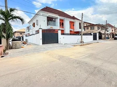 Lovely Built 4 Bedroom Semi Detached Duplex with BQ — Magodo, Lagos