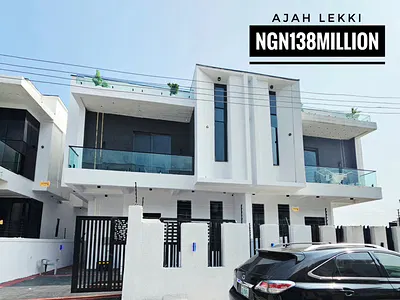 Good Deal Exquisite 4 Bedroom Semi Detached Duplex — Ajah, Lagos