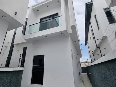 Neat Nice Luxury 4 Bedroom Duplex Semi Detach with BQ Self Compound — Lekki, Lagos