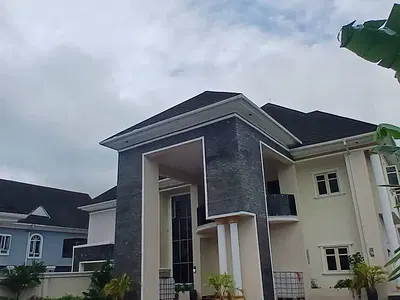Executive 5 Bedroom Detached Duplex with a BQ — Hilltop Estate / Cocaine Village, Rumuogba, Port Harcourt, Rivers