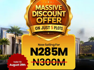 Premium 648SQM Land in a Sort After Neighbourhood — Madison Garden Estate, Chevron Drive, Lekki Phase 1, Lekki Phase 1, Lekki, Lagos