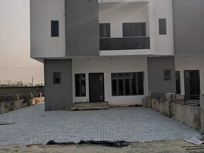 Massive 3 Bedroom Terraced Duplex with BQ — Abraham Adesanya, Ajah, Lagos