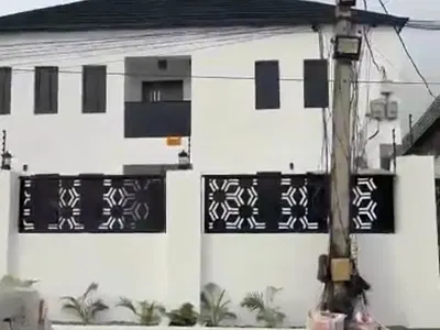Newly Built 3 Bedroom Flat with a Room BQ — Glory Estate, Gbagada, Lagos