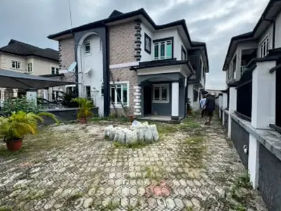 4 Bedroom Semi-Detached Duplex with BQ — Diamond Estate, Beside Shoprite, Sangotedo, Ajah, Lagos