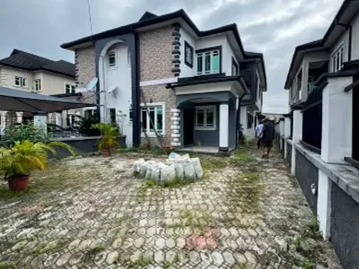 4 Bedroom Semi-Detached Duplex with BQ — Diamond Estate, Beside Shoprite, Sangotedo, Ajah, Lagos