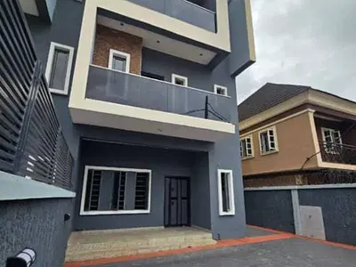 A Newly Built 4-Bedroom Semi-Detached Duplex with BQ — In an Estate at Adeniyi Jones Avenue Ikeja Lagos State, Adeniyi Jones, Ikeja, Lagos
