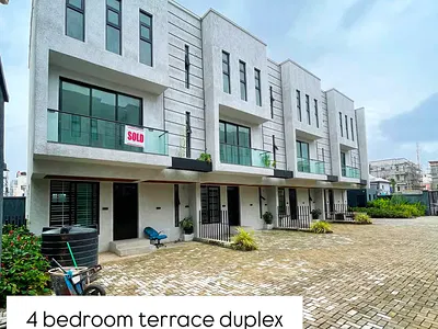 Luxury 4bed Terrace Duplex — Ikate, Ikate, Lekki, Lagos