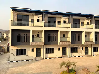 Newly Developed Fully Furnished 4-Bedroom Terraced Duplex with BQ — Jahi, Abuja