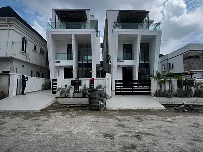 4-Bedroom Fully Detached Duplex + BQ, Swimming Pool and Cinema — Ajah, Lagos