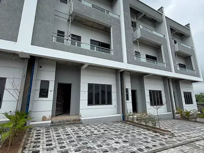 Spacious 4-Bedroom Terrace Duplex with BQ -- Semi-Finished — Idu Industrial, Abuja