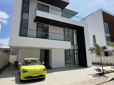 6 Bedroom Detached Duplex with Cinema Room & Ev — Periwinkle Estate, Lekki-Foreshore, Lekki Phase 1, Lekki, Lagos