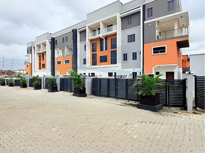 Beautiful 4 Bedroom Maisonette with BQ in Secure Estate — Ikeja, Lagos