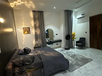 Fully Furnished 4 Bedroom Semi-Detached Duplex — Salem, Ikate, Lekki, Lagos