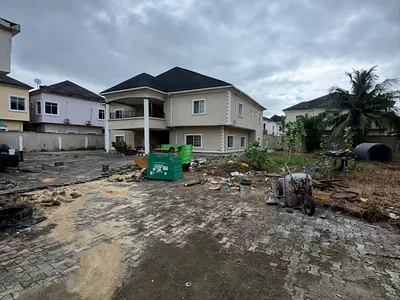 1, 200 SQM Residential Land with House Structure — Lekki, Lagos