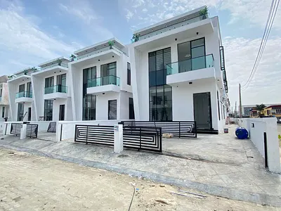 5 Bedroom Detached Duplex with BQ — Sangotedo, Ajah, Lagos