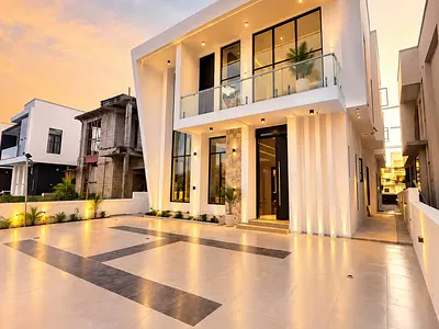 Contemporary 5-Bedroom Detached Home — Lekki County, Lekki, Lagos, Ikota, Lekki, Lagos