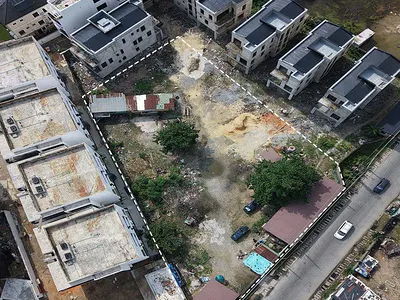 2, 000SQM Bareland in a Developed Area — Oni Ikoyi, Ikoyi, Lagos