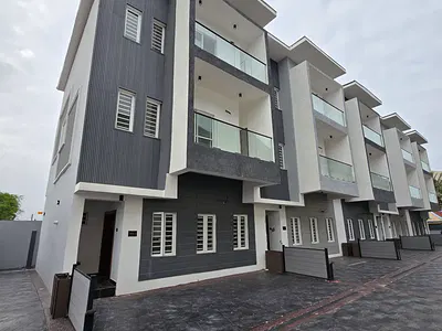 Four Bedroom Terrace Duplex with Bedroom, Inverter — Ibeju Lekki, Lagos