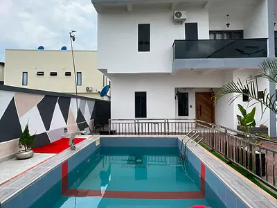 Superbly Designed 4 Bedroom Semi-Detached Duplex with Gym and Pool — Ajah, Lagos