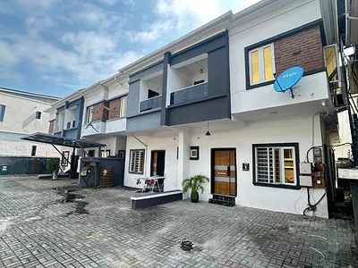 4 Bedroom Furnished Semi-Detached Duplex with Solar — Ikota, Lekki, Lagos