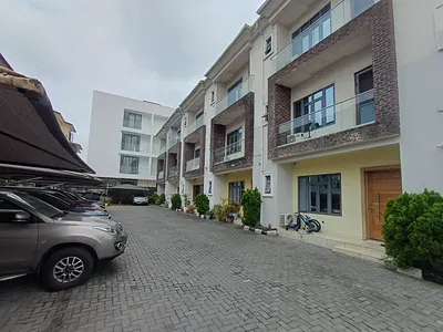 Clean 4 Bedroom Terraced Duplex with BQ — Marwa, Lekki Phase 1, Lekki, Lagos