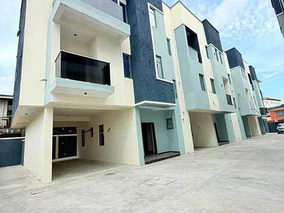 Wonderfully Built 4 Bedroom Terrace Duplex with a Room BQ — Ikeja, Lagos