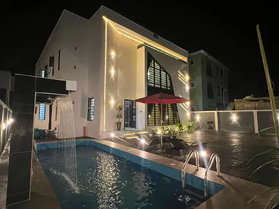 American Standard Virgin Furnished 5 Bedroom Duplex with Swimming Pool — Port Harcourt, Rivers