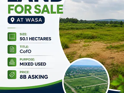50 Hectares of Land — Wasa, Apo, Abuja