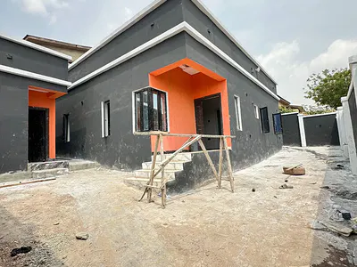 3 Bedroom Detached Bungalow with BQ — Foodco Ologuneru, Eleyele, Ibadan, Oyo