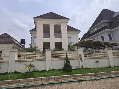 4 Bedroom Duplex with 2 Bedroom Flat Chalet and 1 Room BQ — Mega Bond Estate, Gwarinpa, Abuja