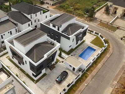 4 Bedroom Detached Duplex with Swimming Pool — Ajah, Lagos