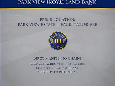 1.19 Acres / 4, 829.953SQM Land for JV at Parkview Estate Ikoyi — Park View Estate, Ikoyi, Lagos