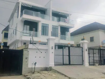 Spacious 5 Bedroom Semi Detached Duplex with BQ — Oba Amusa Estate, Agungi, Lekki, Lagos