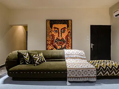 Premium 2 Bedroom Apartment with Private Cinema — Guzape District, Abuja