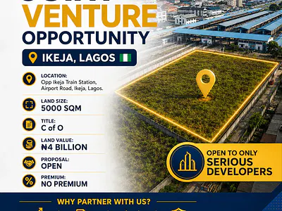 5000 SQM Land for Development Opportunity — Ikeja, Lagos