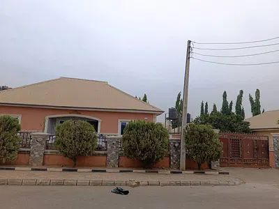 Spacious 3 Bedroom Bungalow — By Von, Lugbe District, Abuja