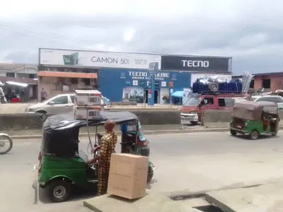 Over 30 Blocks of Shops on 1005SQM Land — Faulks Road, Aba, Abia