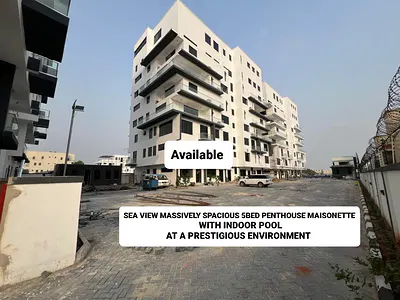 Water Front Massively Spacious 5bed Penthouse Indoor Private Pool — Ikoyi, Lagos